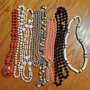 Vintage Beads Necklaces Bracelets Fashion Jewelry